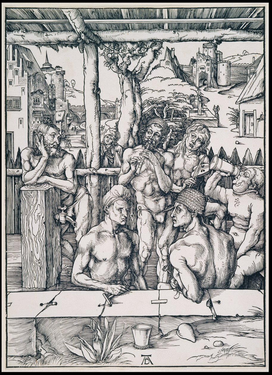 Łaźnia autorstwa Albrecht Dürer