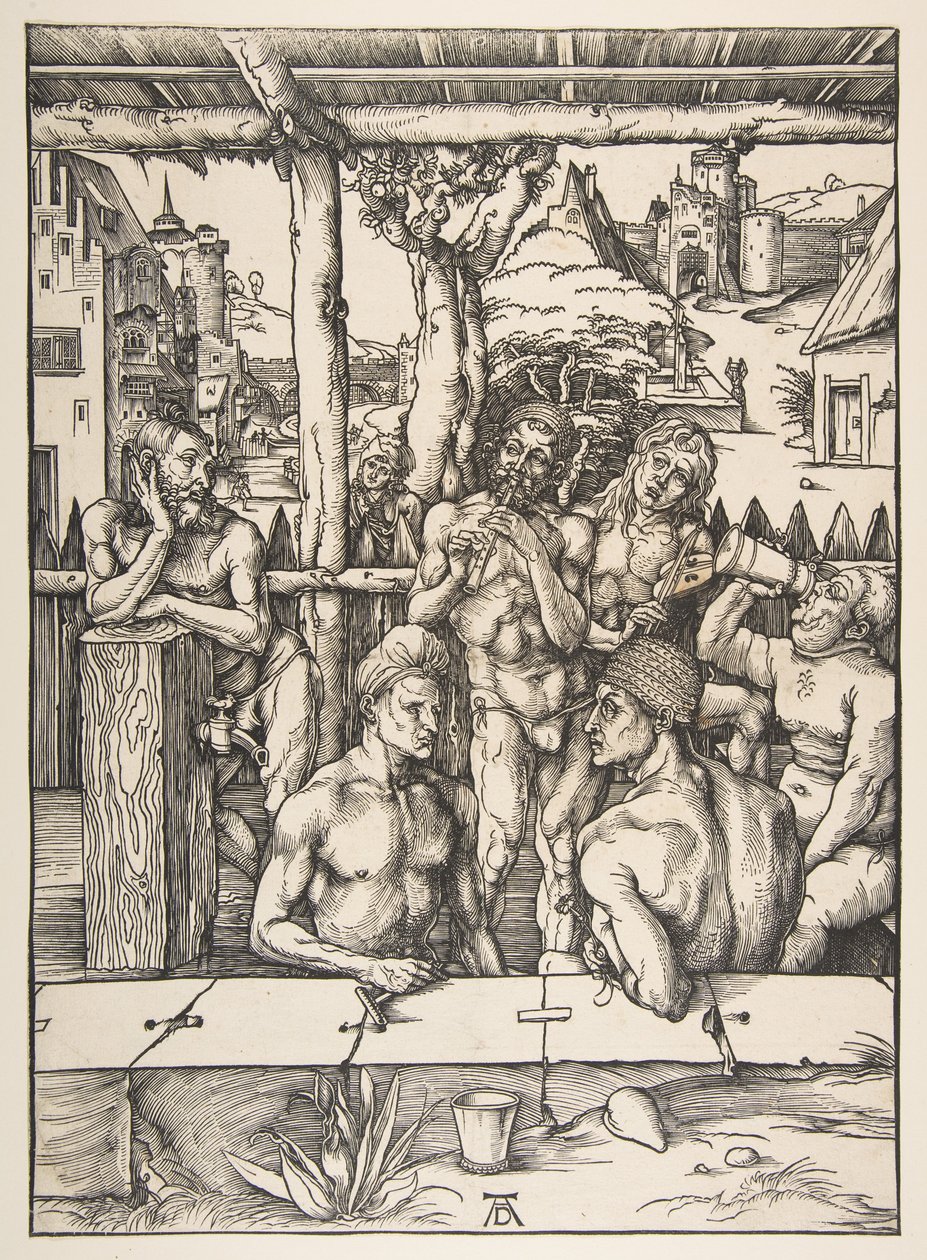 Łaźnia autorstwa Albrecht Dürer