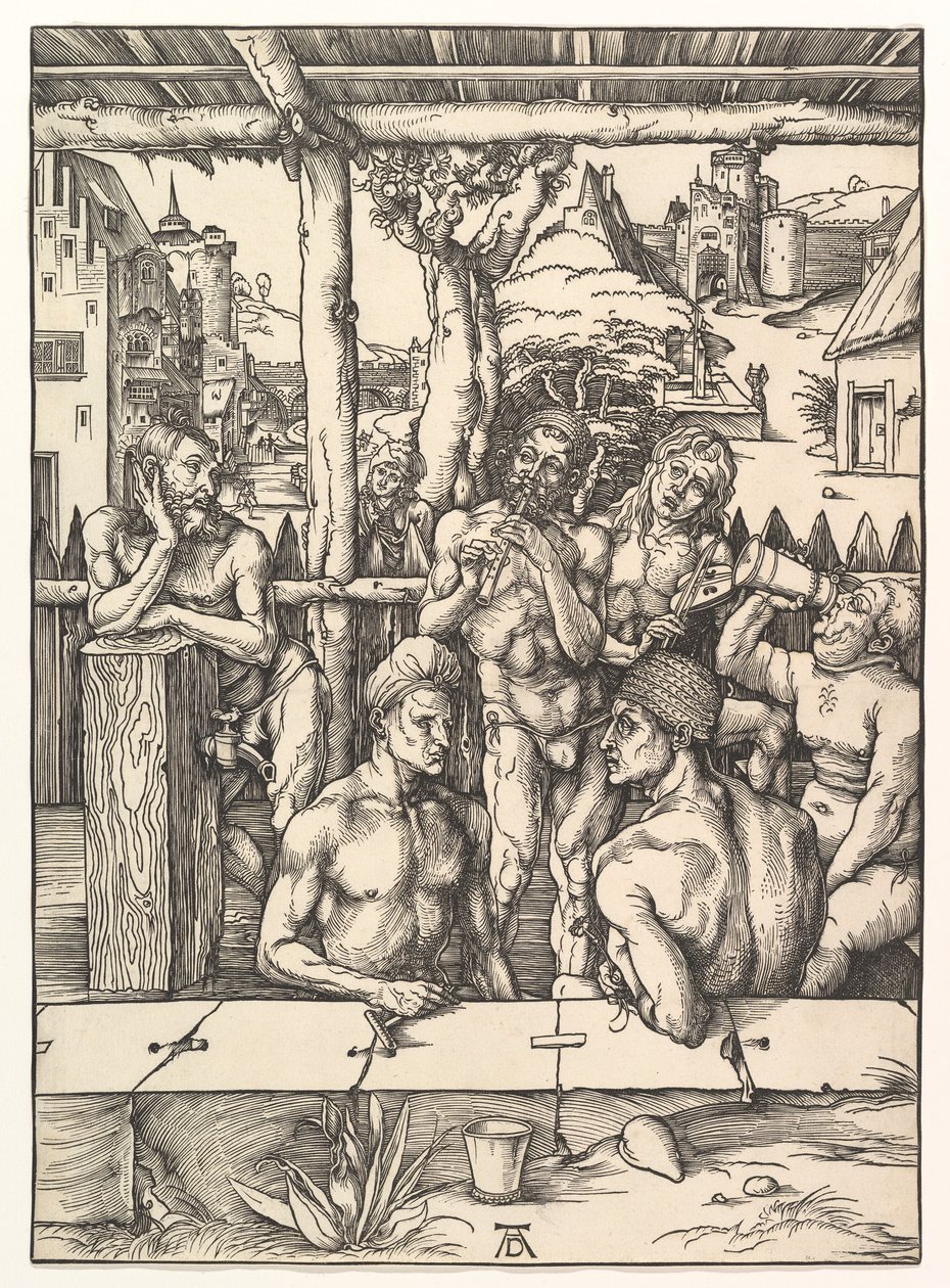 Dom kąpielowy autorstwa Albrecht Dürer