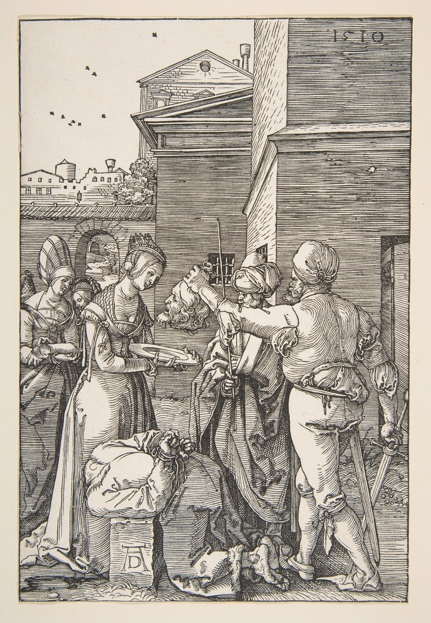 Ścięcie św. Jana Chrzciciela, 1510. autorstwa Albrecht Dürer