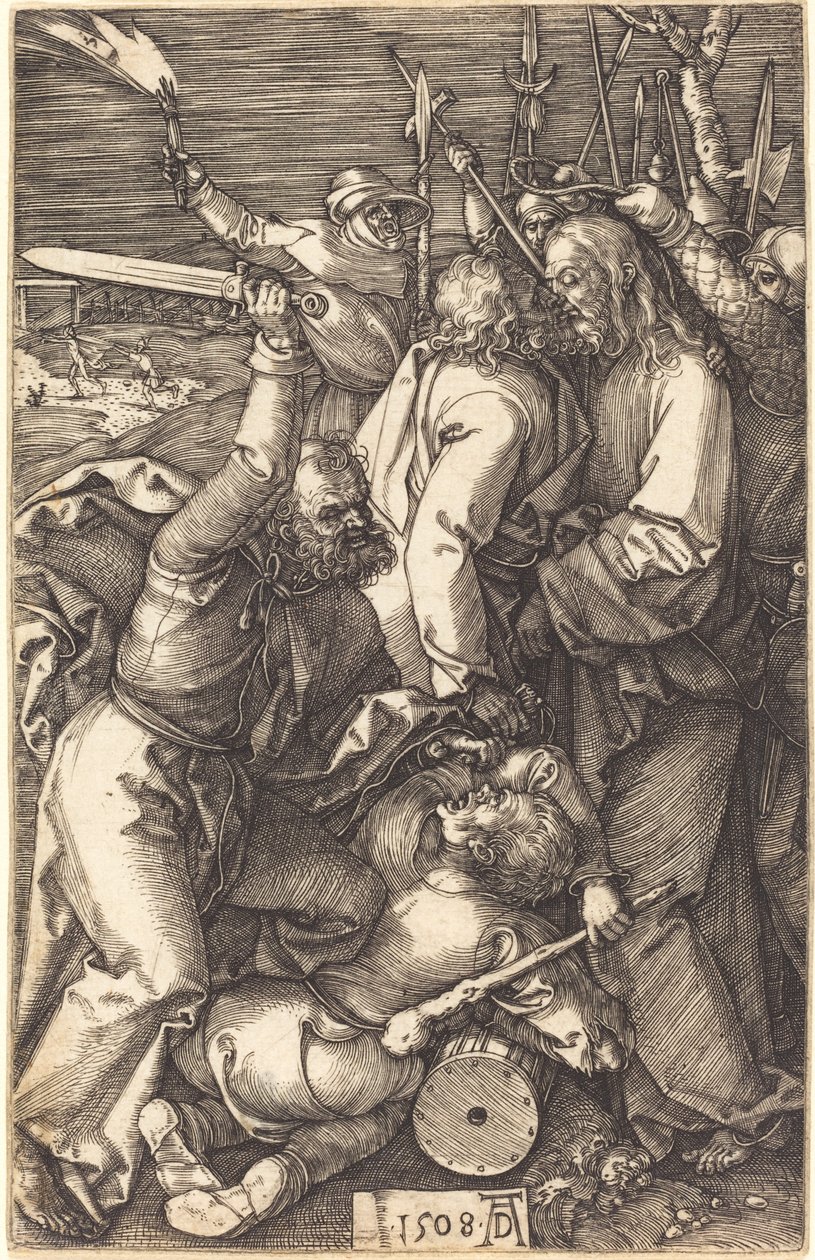 Zdrada Chrystusa autorstwa Albrecht Dürer