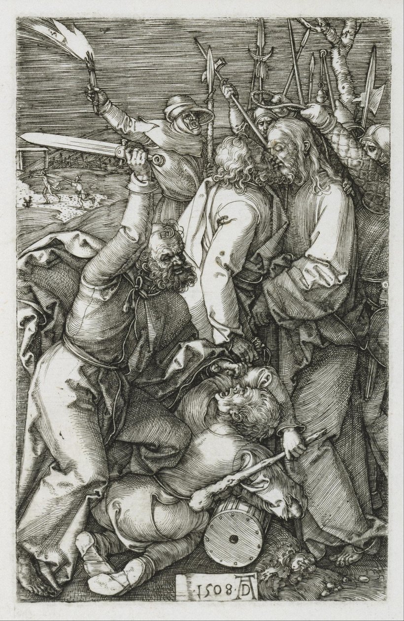 Zdrada Chrystusa autorstwa Albrecht Dürer