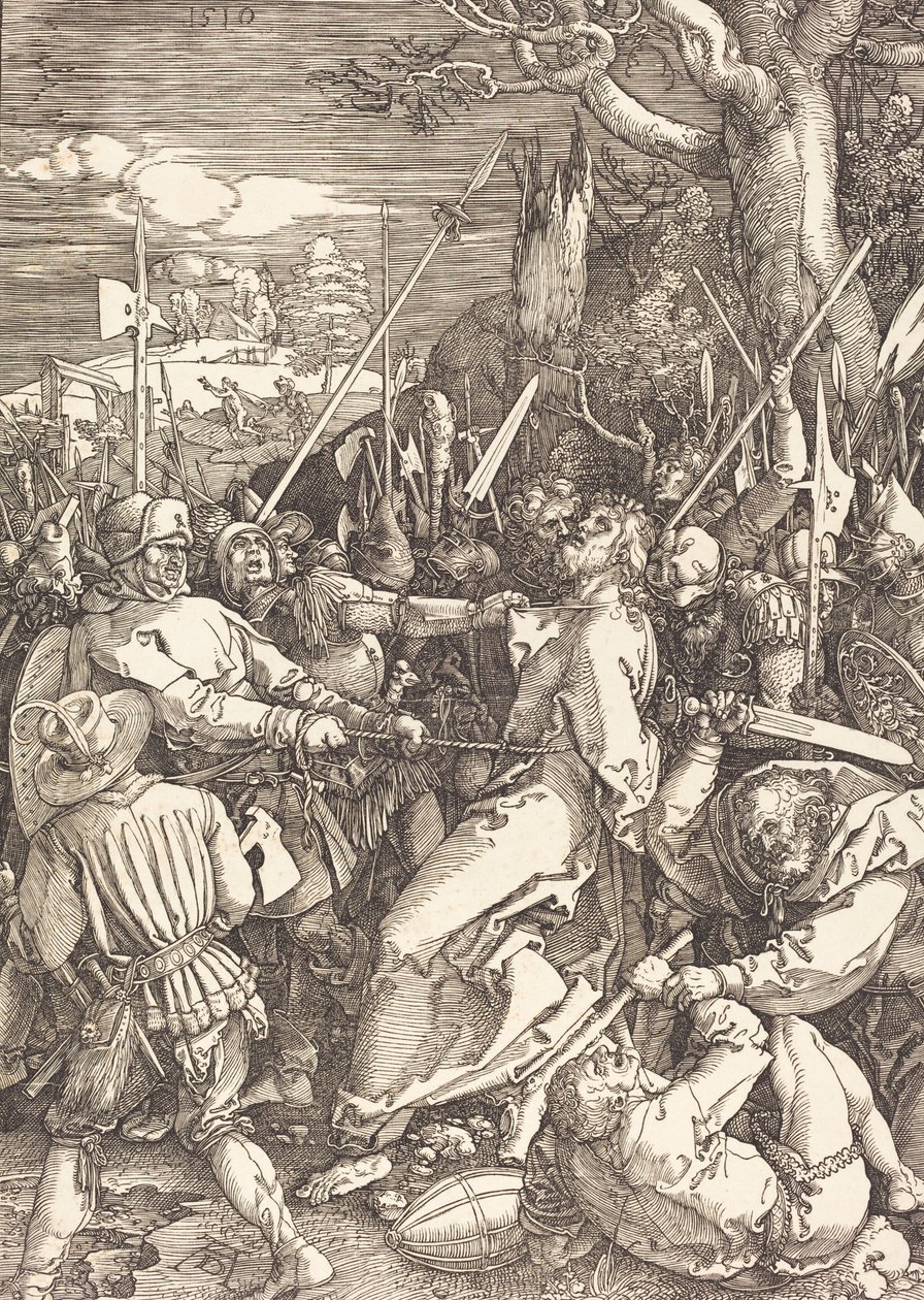Zdrada Chrystusa, 1510. autorstwa Albrecht Dürer