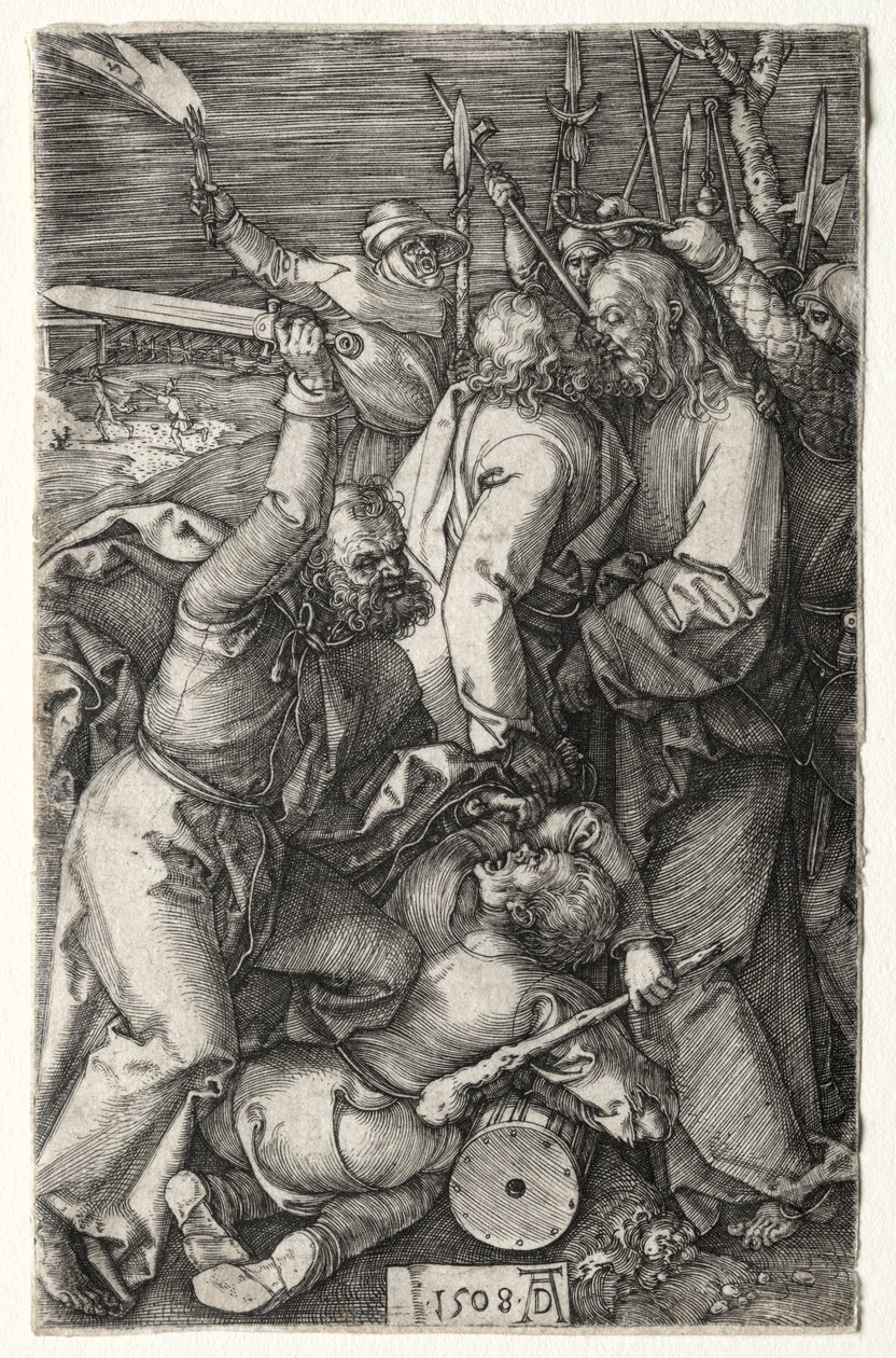 Zdrada Chrystusa przez Judasza autorstwa Albrecht Dürer