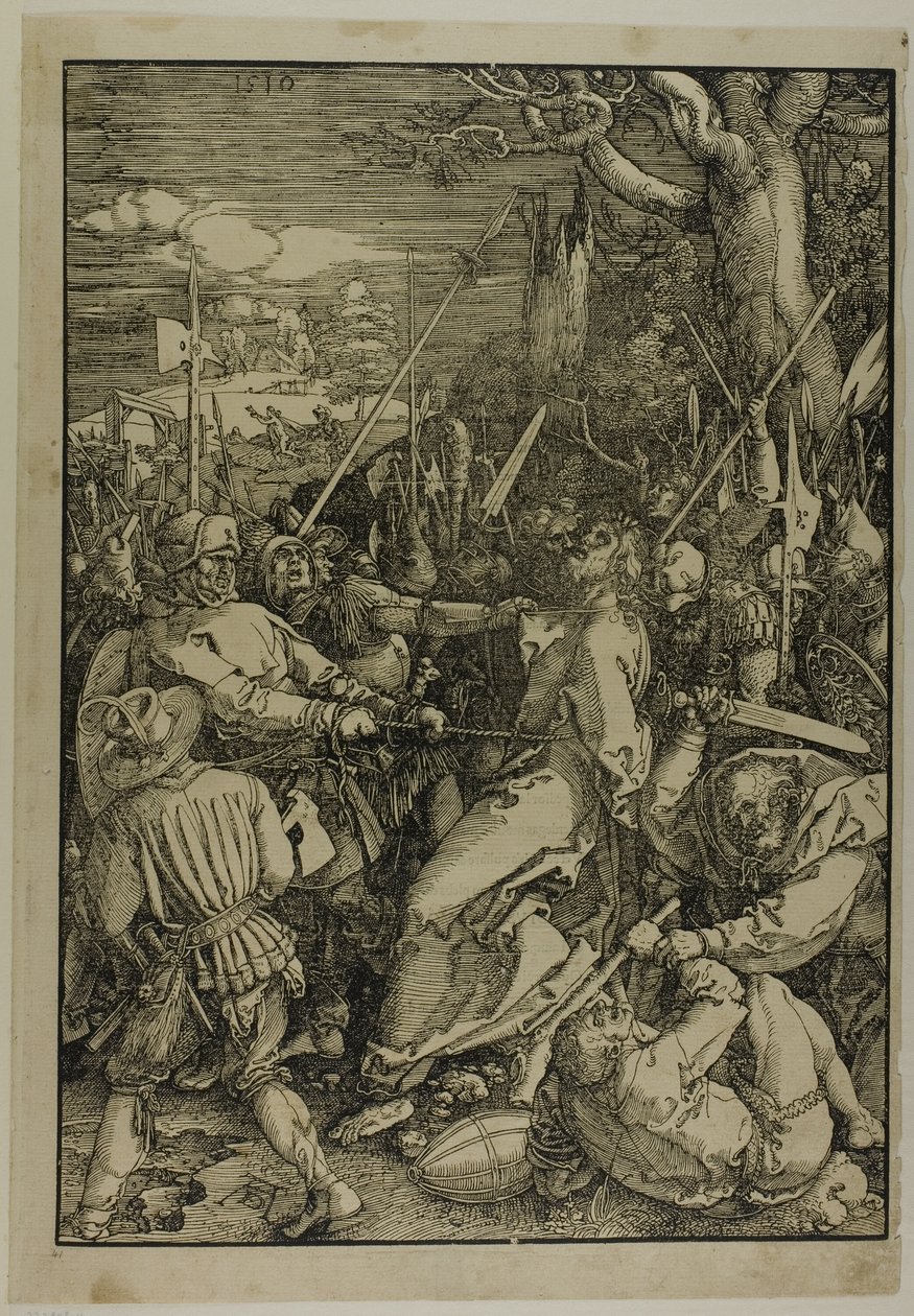 Zdrada Chrystusa, z „Wielkiej męki” autorstwa Albrecht Dürer