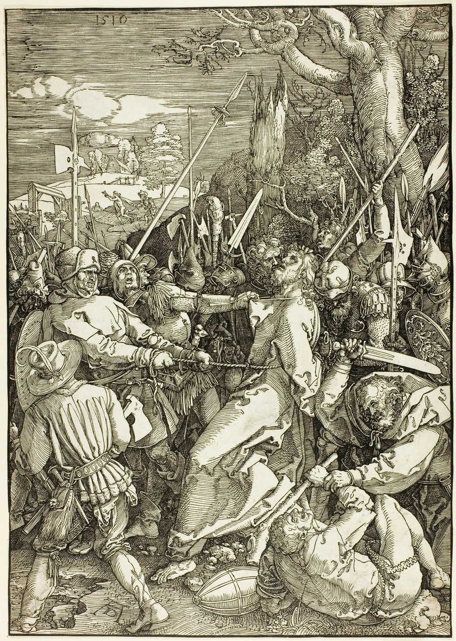 Zdrada Chrystusa, z „Wielkiej męki” autorstwa Albrecht Dürer