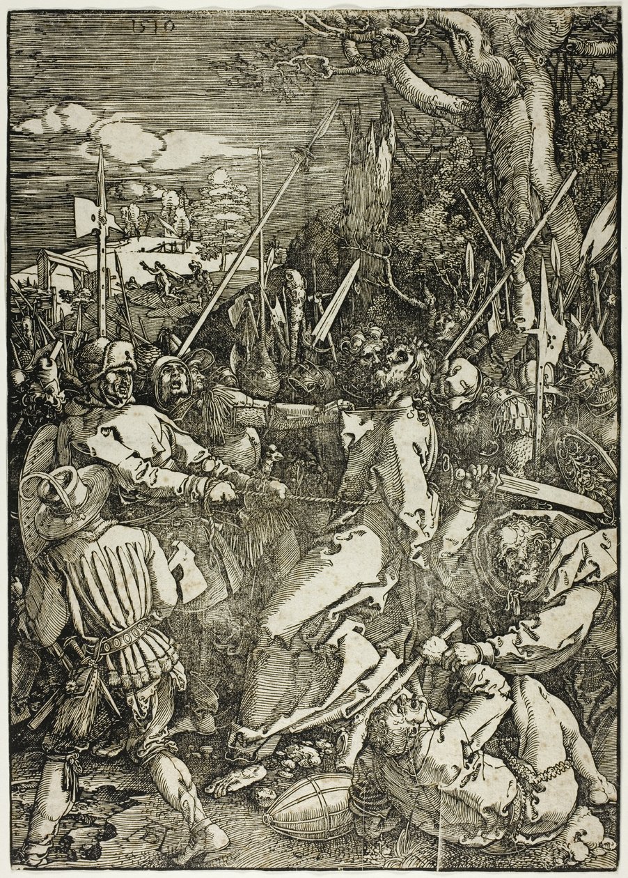 Zdrada Chrystusa, z „Wielkiej męki” autorstwa Albrecht Dürer