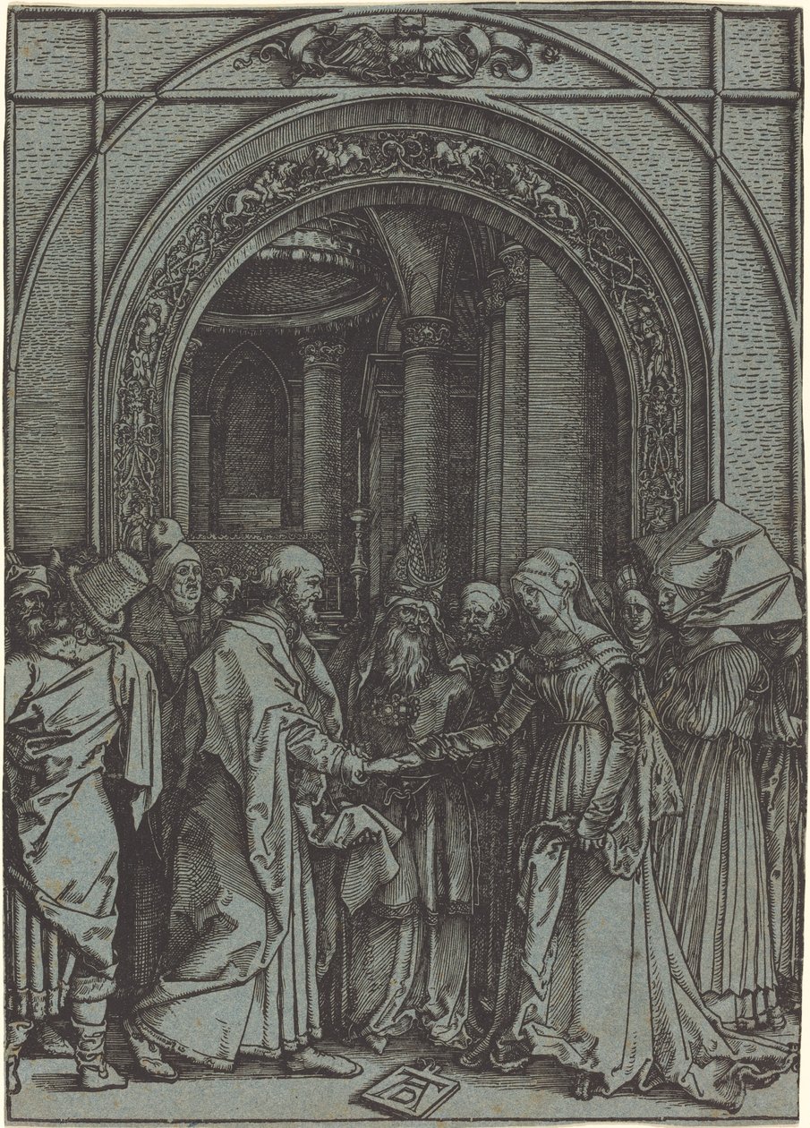 Zaręczyny Dziewicy autorstwa Albrecht Dürer