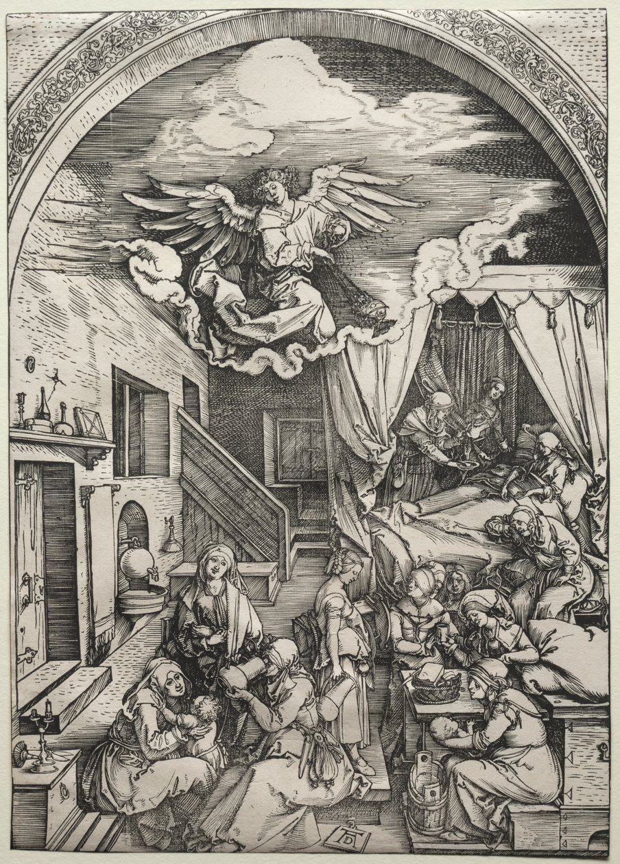 Narodziny Dziewicy autorstwa Albrecht Dürer