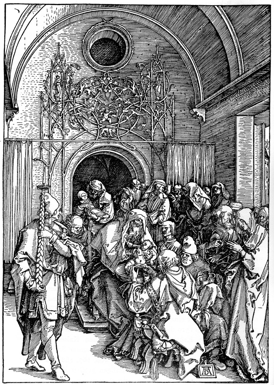 Obrzezanie, 1502-1505, 1936 autorstwa Albrecht Dürer
