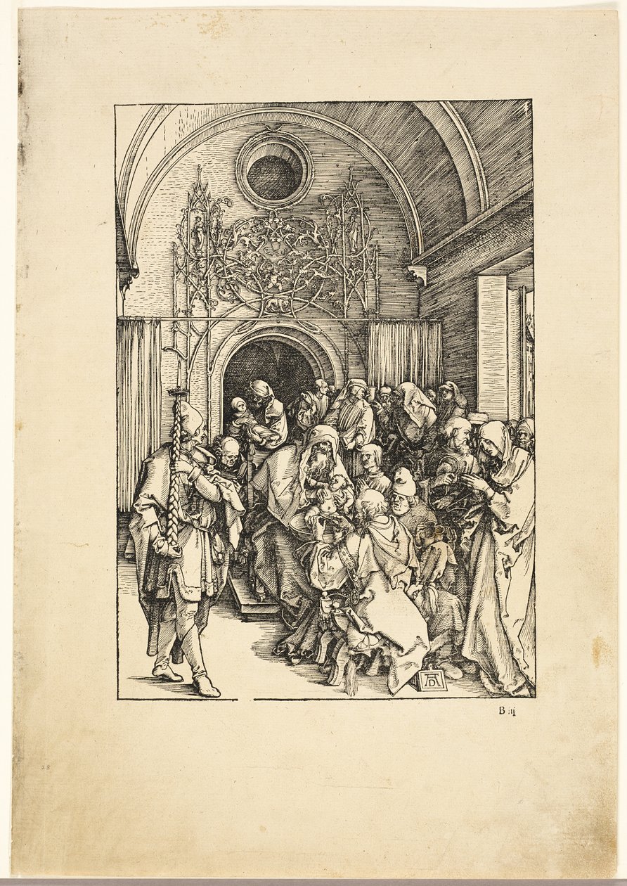 Obrzezanie Chrystusa, z Życia Dziewicy autorstwa Albrecht Dürer