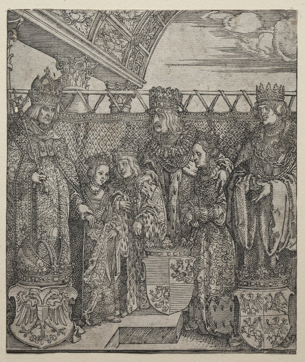 Kongres Książąt w Wiedniu 1512-1515. autorstwa Albrecht Dürer