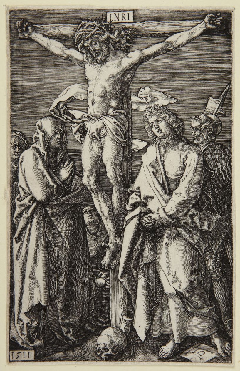 Ukrzyżowanie (seria Męka rytowana) autorstwa Albrecht Dürer