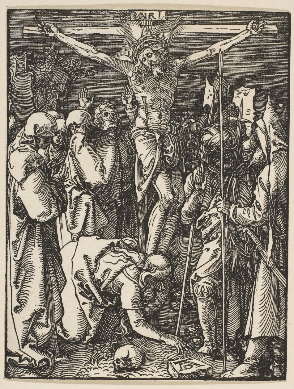 Ukrzyżowanie, z „Małej Pasji” autorstwa Albrecht Dürer