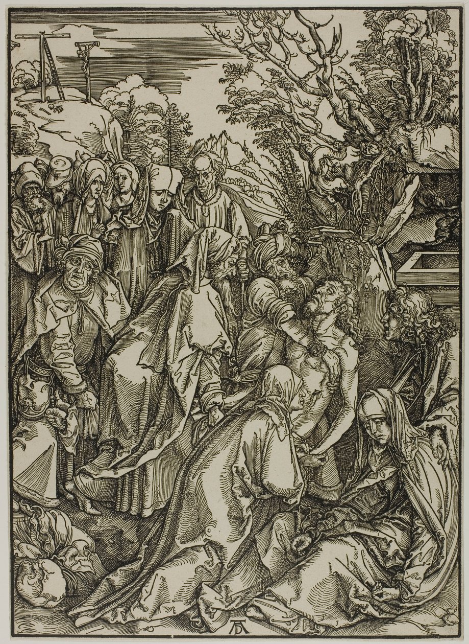 Oświadczenie, z „Wielkiej pasji” autorstwa Albrecht Dürer
