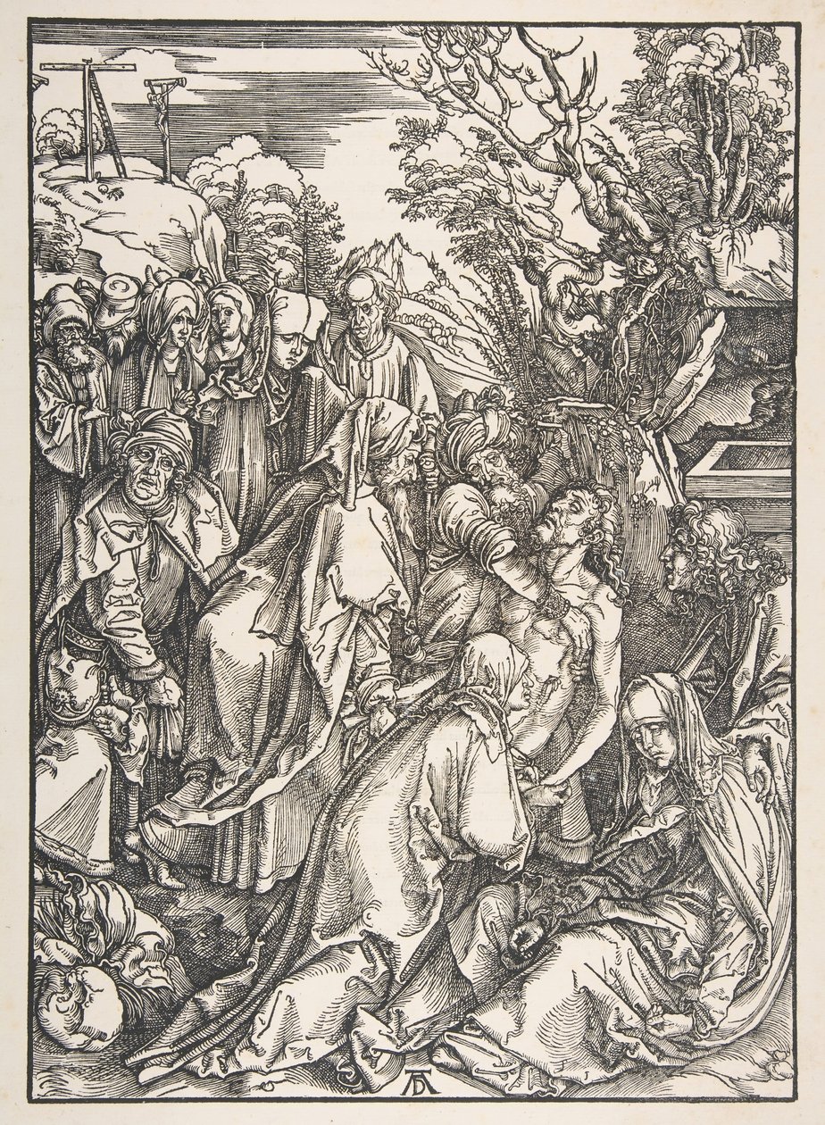 Złożenie Chrystusa z Wielkiej Męki.n.d. autorstwa Albrecht Dürer