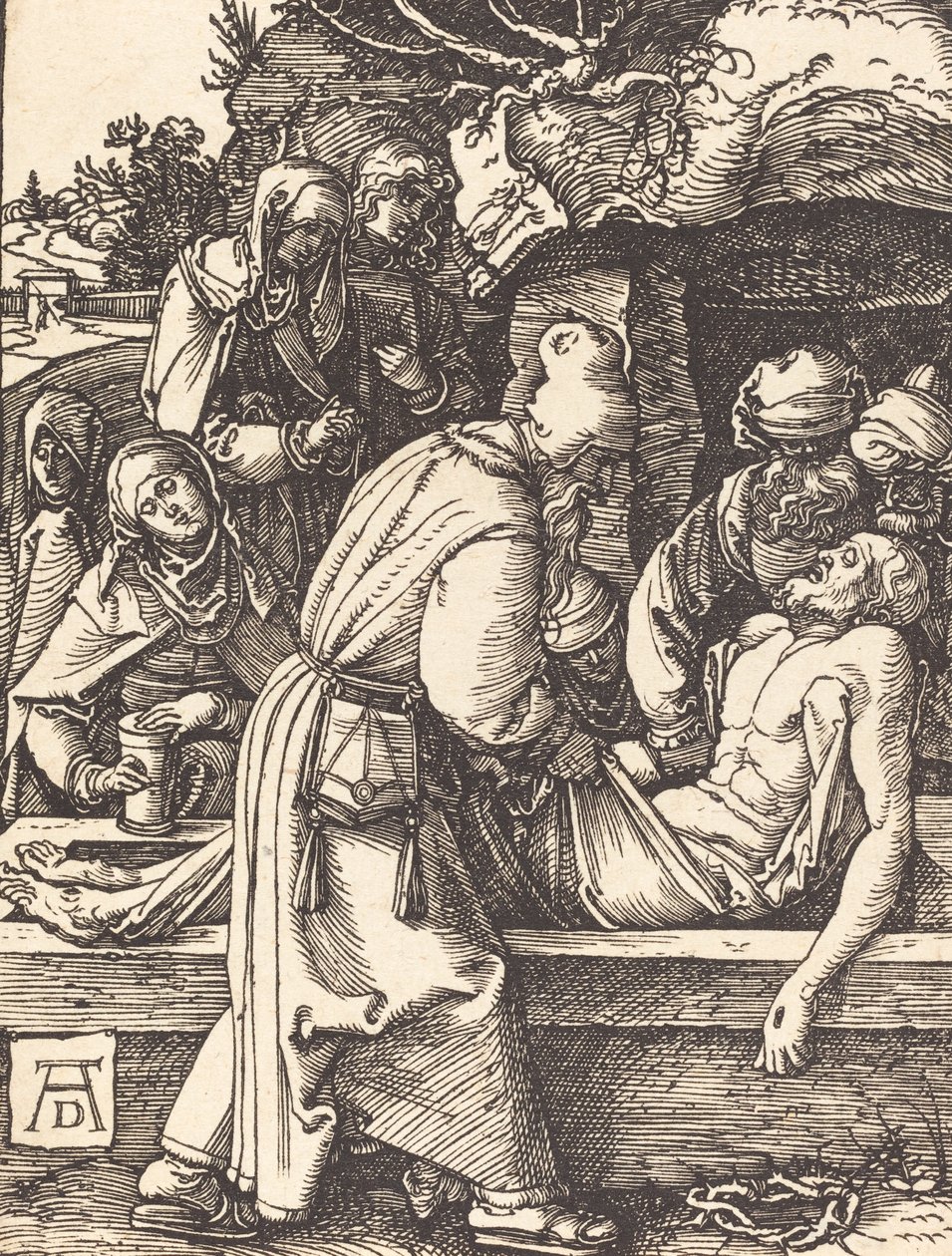 Złożenie, prawdopodobnie ok. 15091510. autorstwa Albrecht Dürer