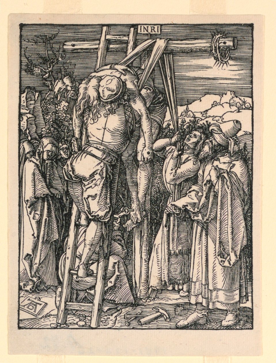 Zdjęcie z krzyża (Złożenie), z serii Mała pasja autorstwa Albrecht Dürer