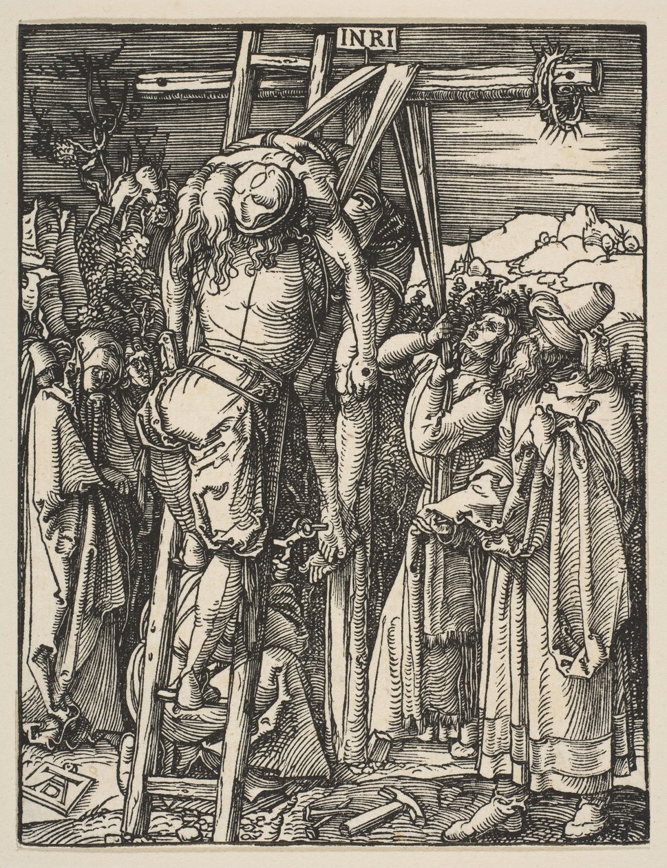 Zejście z Krzyża, z Małej Męki, ok. 201 1509. autorstwa Albrecht Dürer