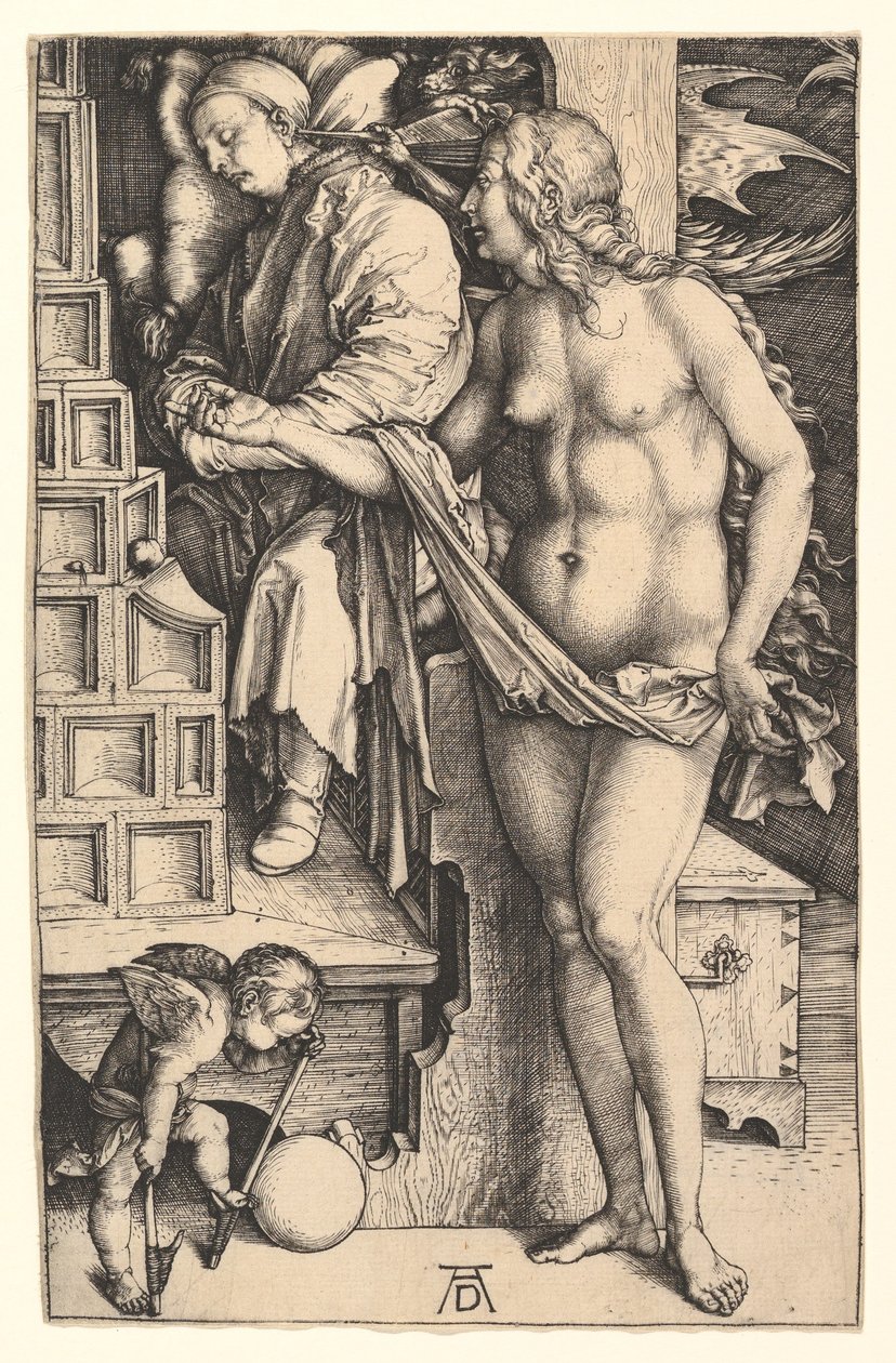Sen lekarza autorstwa Albrecht Dürer
