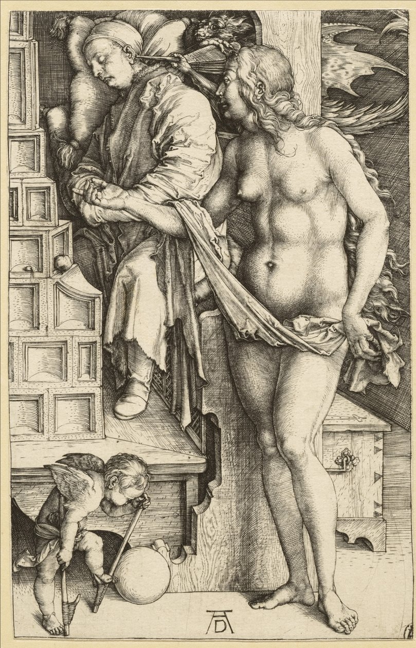 Sen Doktora, 1497-98 autorstwa Albrecht Dürer