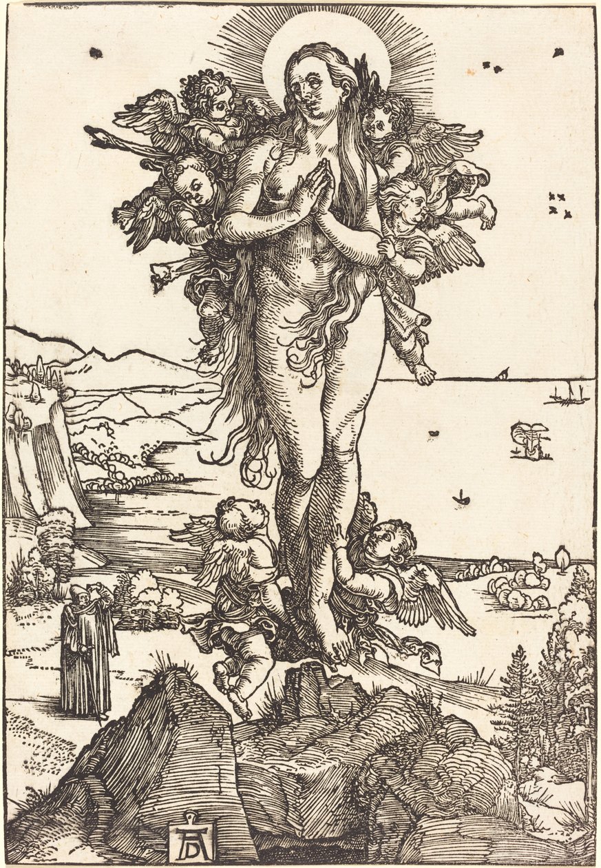 Podwyższenie św. Marii Magdaleny autorstwa Albrecht Dürer
