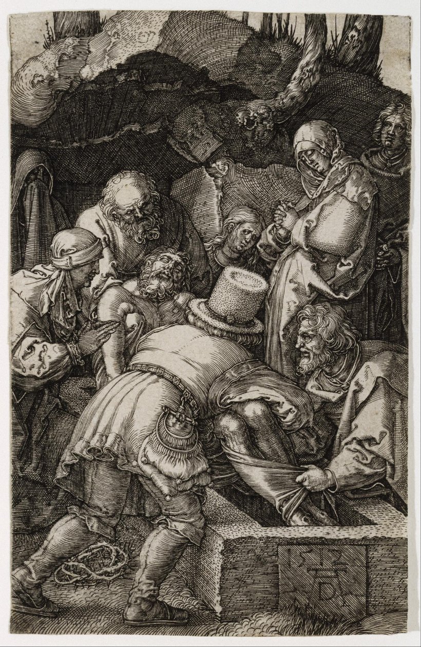 Pochówek autorstwa Albrecht Dürer