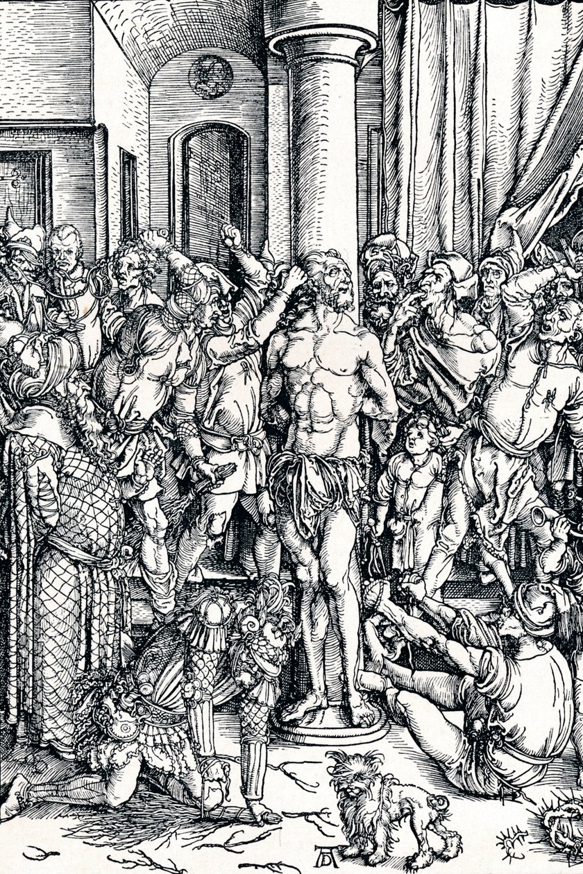 Biczowanie Chrystusa, 1498 1906 autorstwa Albrecht Dürer