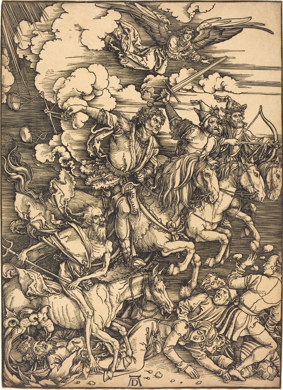 Czterej Jeźdźcy autorstwa Albrecht Dürer