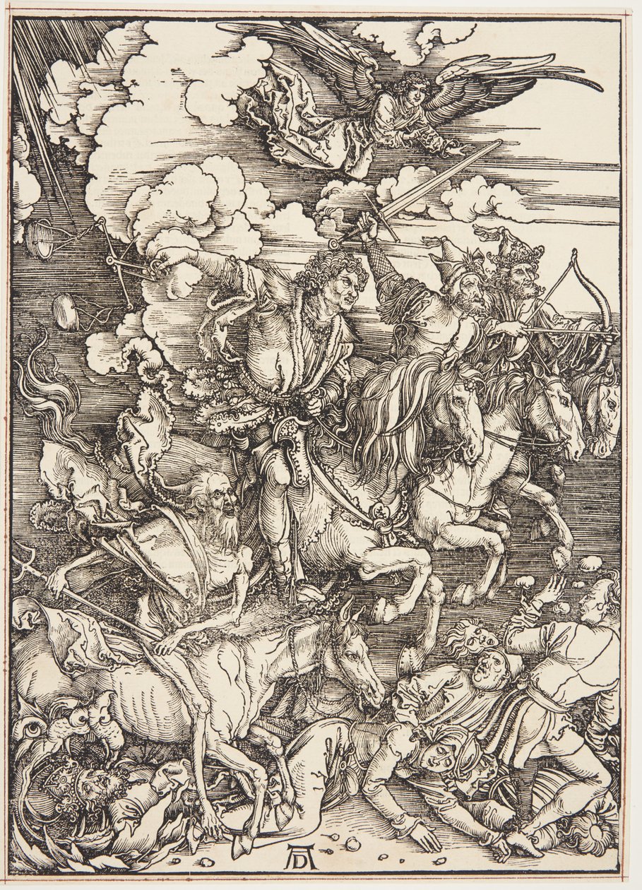 Czterej Jeźdźcy Apokalipsy autorstwa Albrecht Dürer