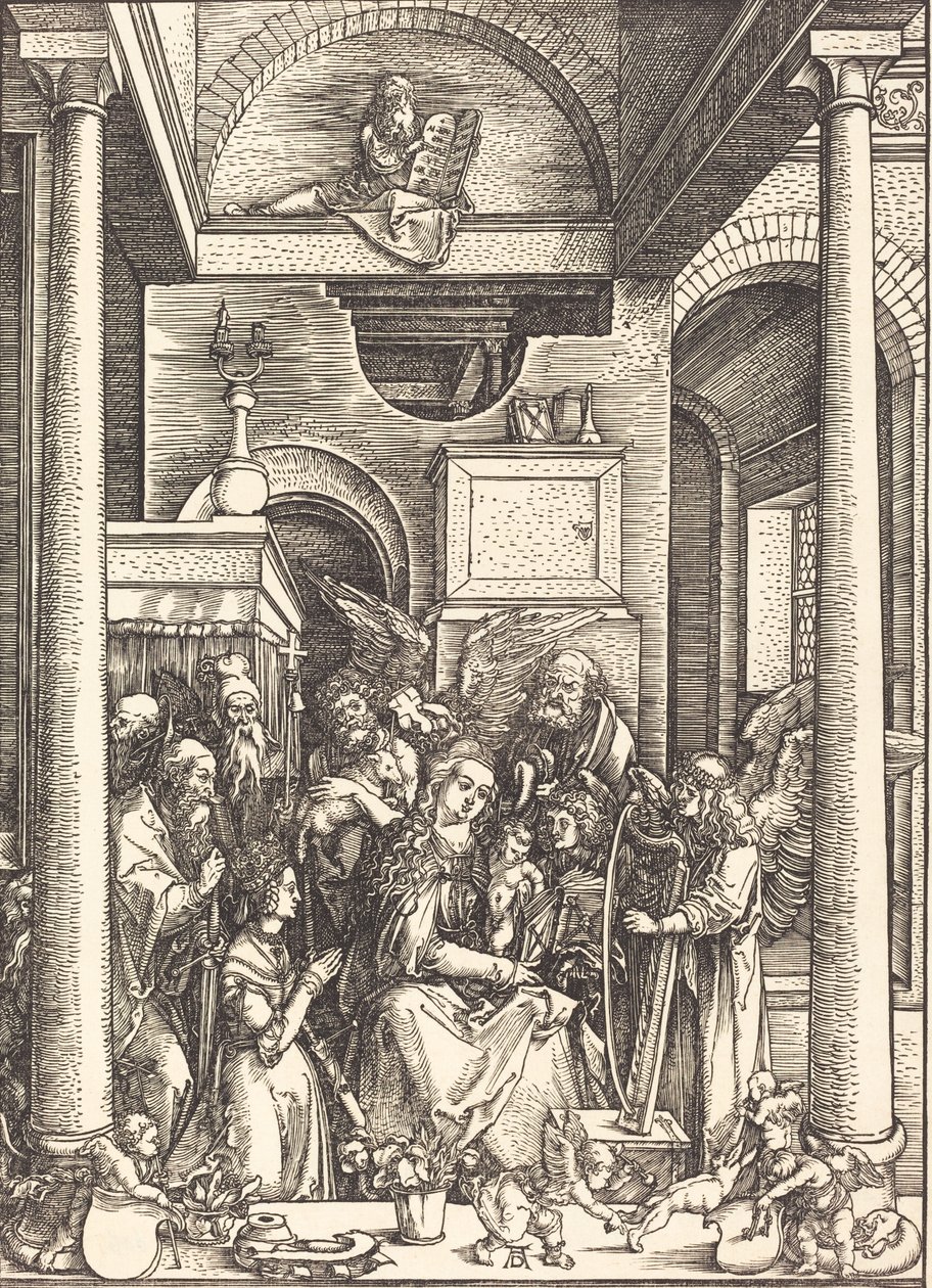 Gloryfikacja Dziewicy, c. 1504. autorstwa Albrecht Dürer