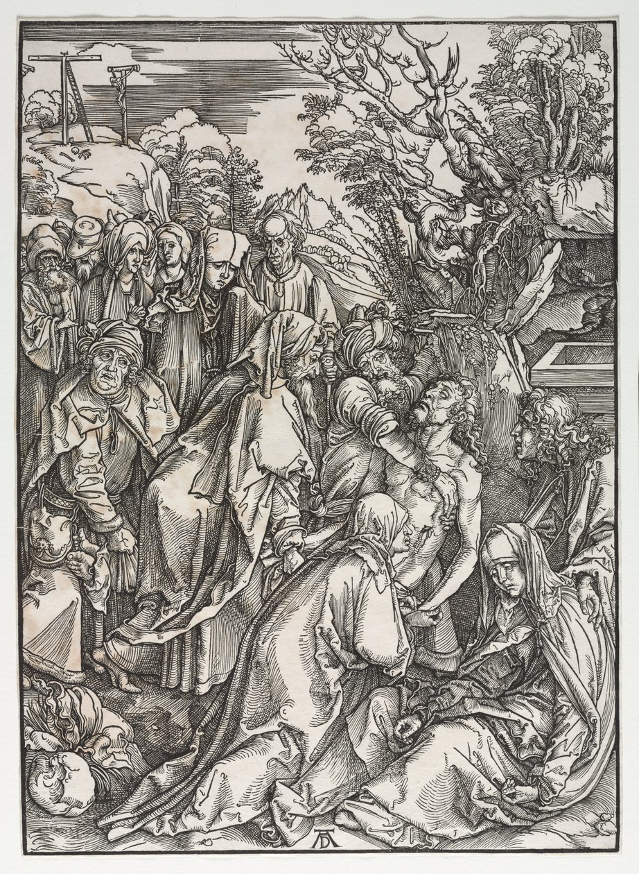 Wielka pasja: osadzanie autorstwa Albrecht Dürer