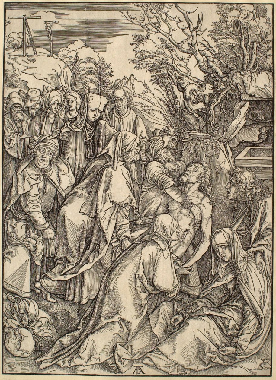 Wielka Pasja: Zdjęcie z krzyża autorstwa Albrecht Dürer