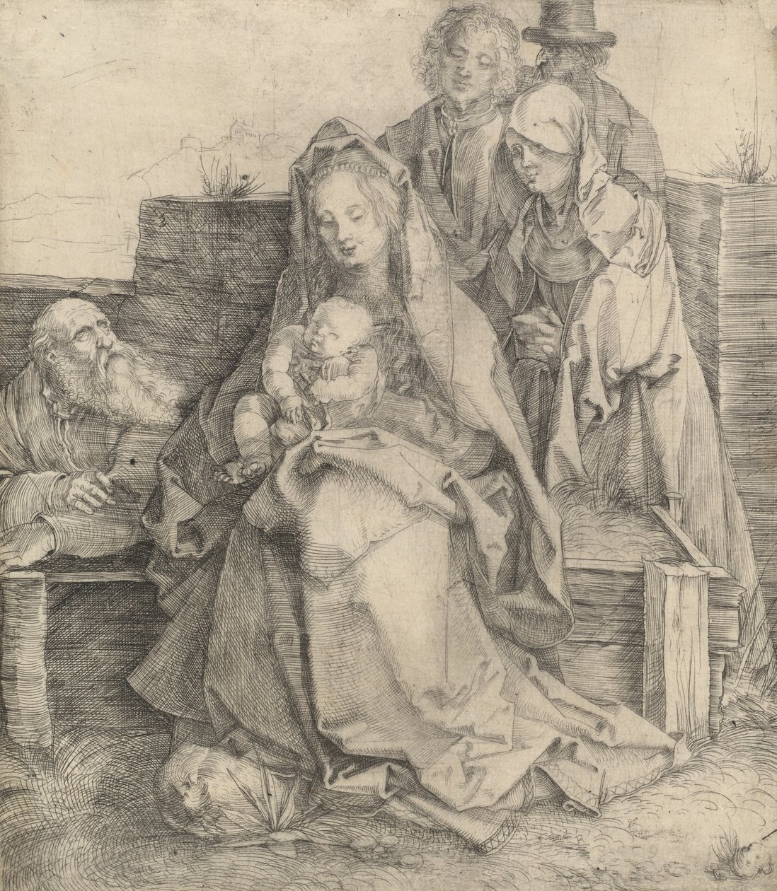 Święta Rodzina, 15121513. autorstwa Albrecht Dürer