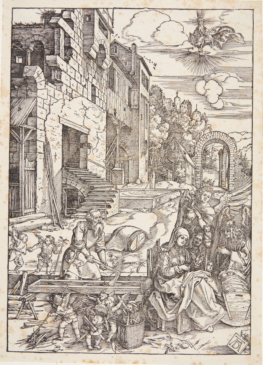 Święta Rodzina w Egipcie autorstwa Albrecht Dürer