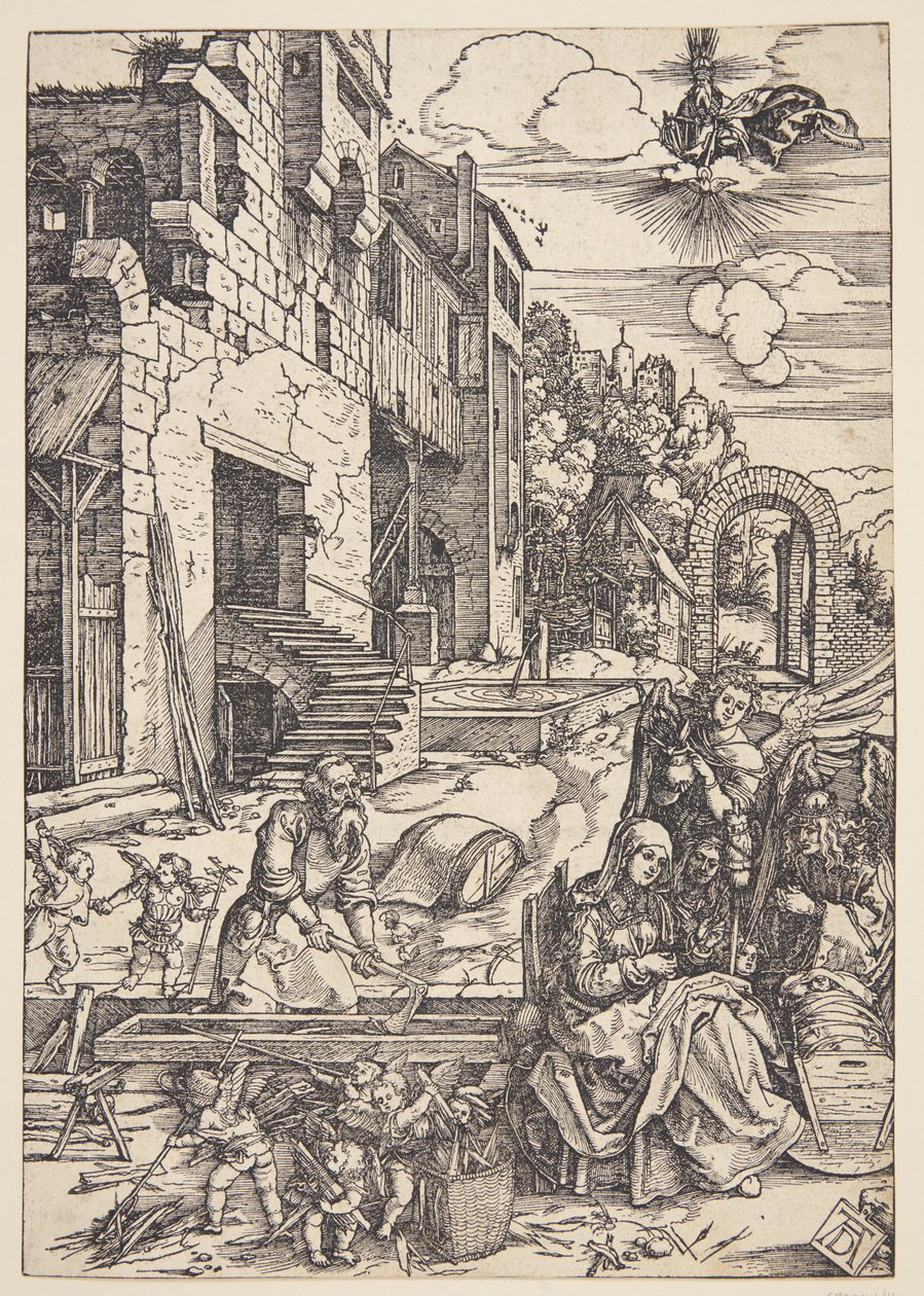 Święta Rodzina w Egipcie autorstwa Albrecht Dürer