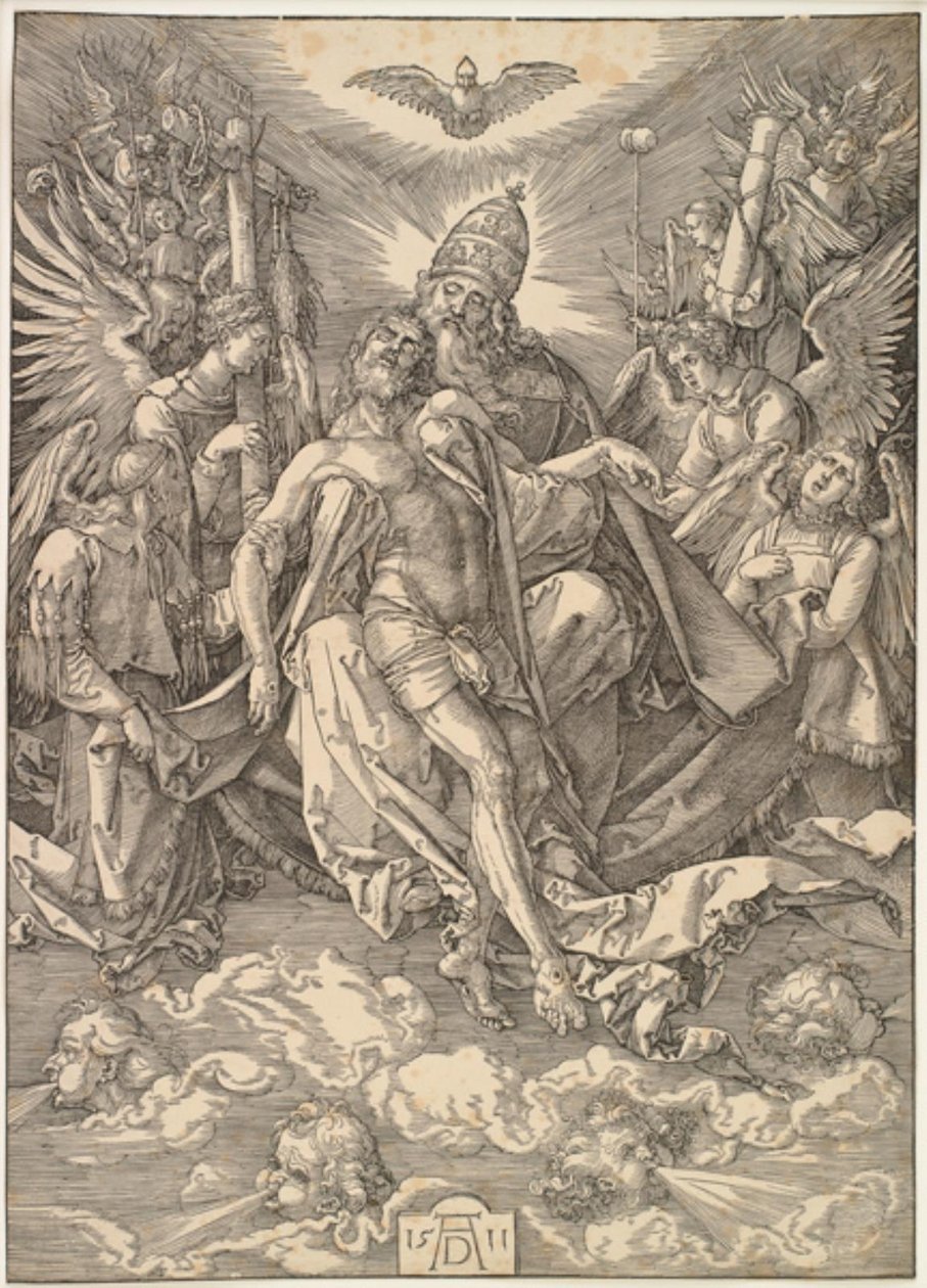 Święta trójca autorstwa Albrecht Dürer