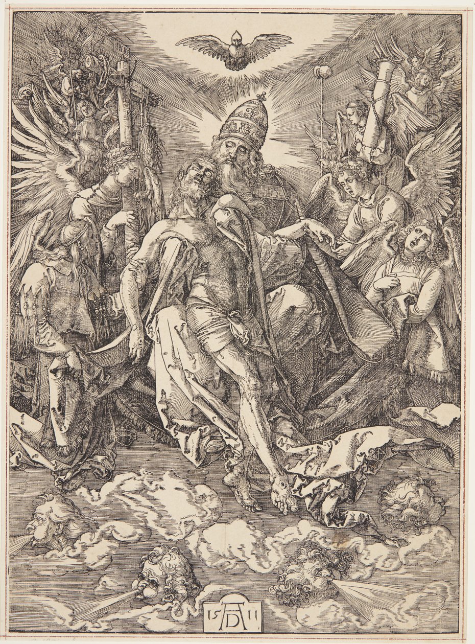 Święta trójca autorstwa Albrecht Dürer
