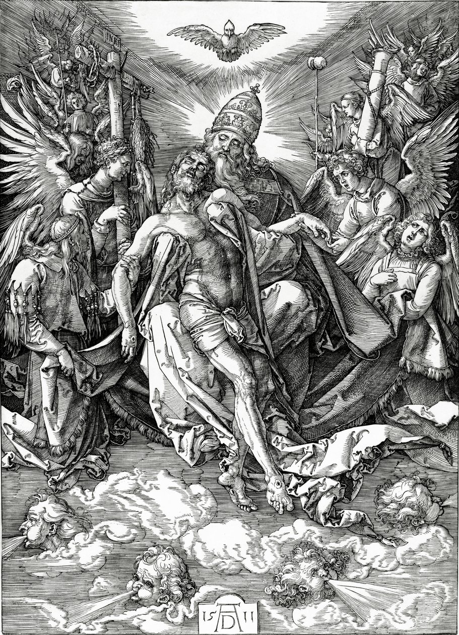 Trójca Święta, 1511 autorstwa Albrecht Dürer