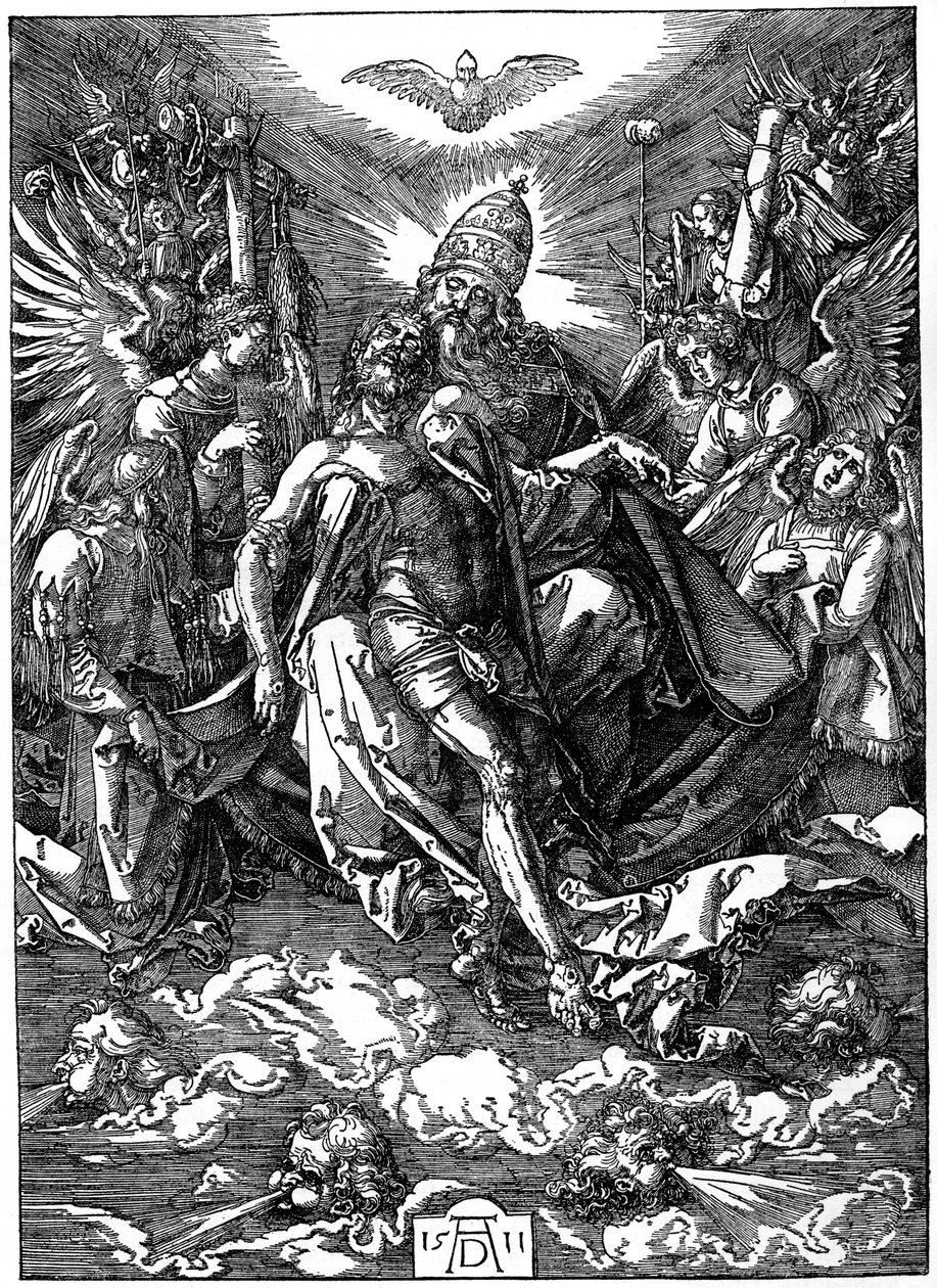 Trójca Święta, 1511, 1936 autorstwa Albrecht Dürer