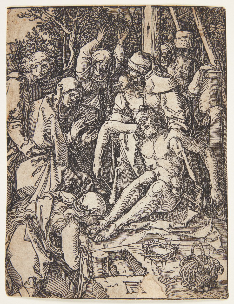 Lamentacja autorstwa Albrecht Dürer