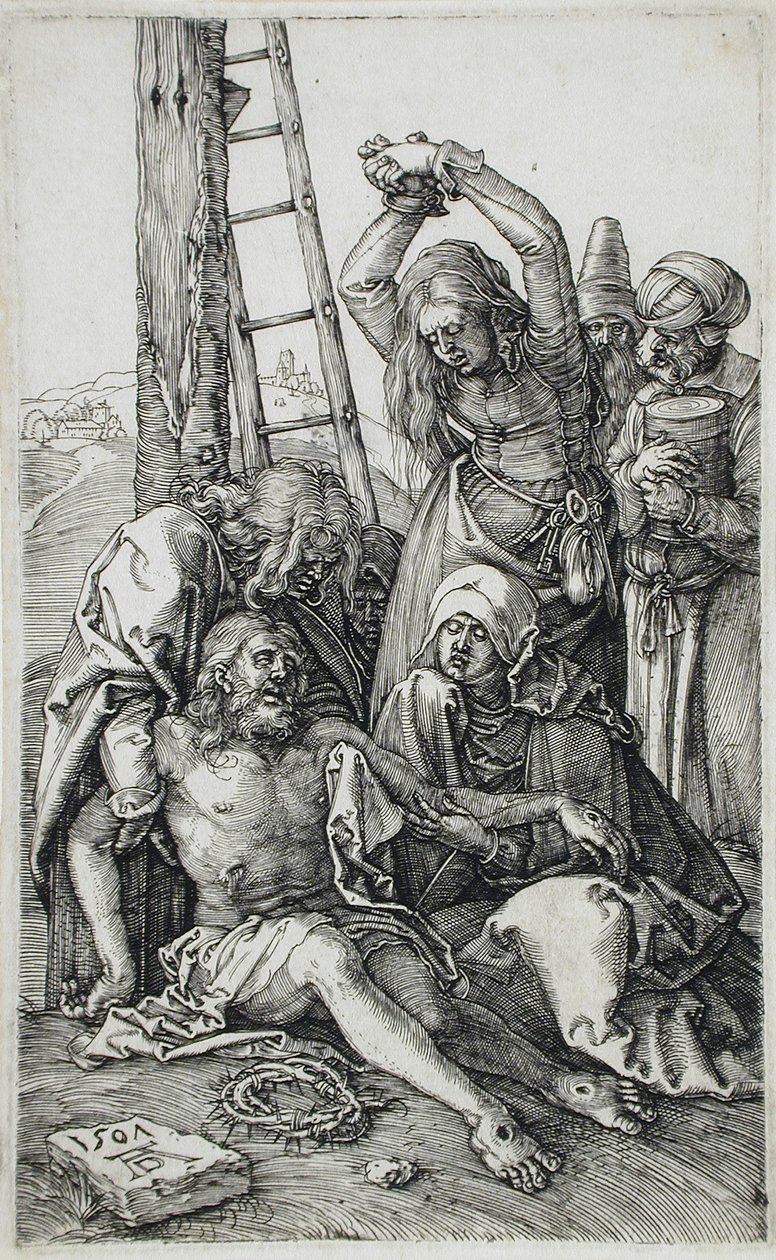 Opłakiwanie autorstwa Albrecht Dürer