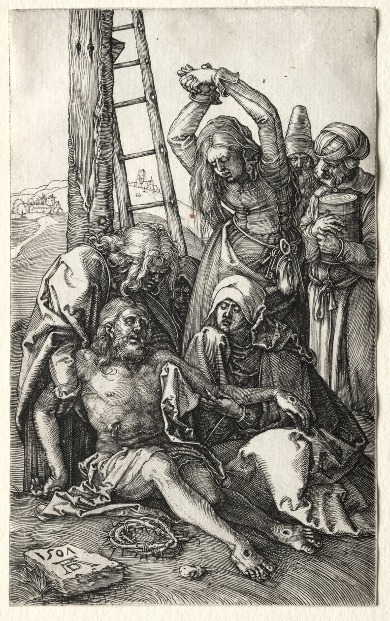 Lamentacja, 1504. autorstwa Albrecht Dürer