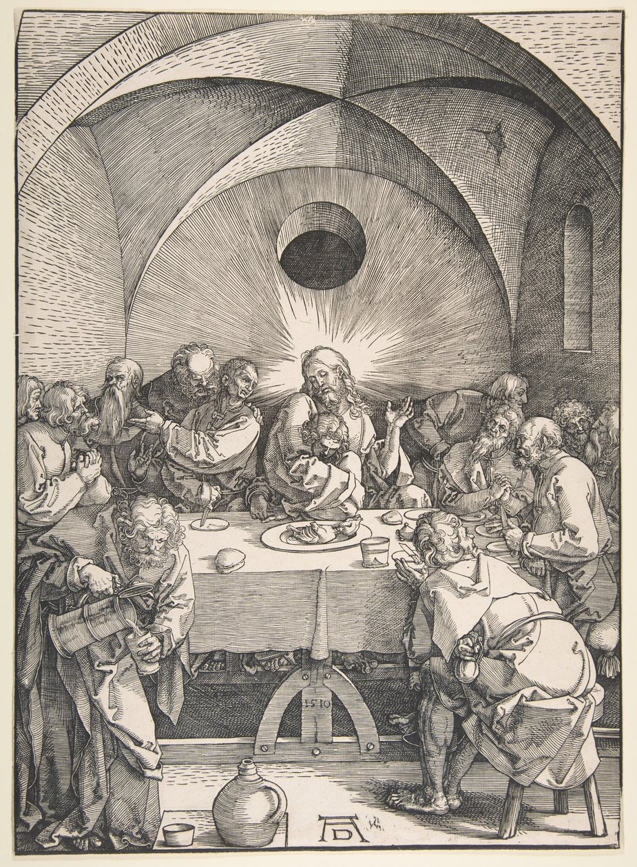 Ostatnia Wieczerza autorstwa Albrecht Dürer