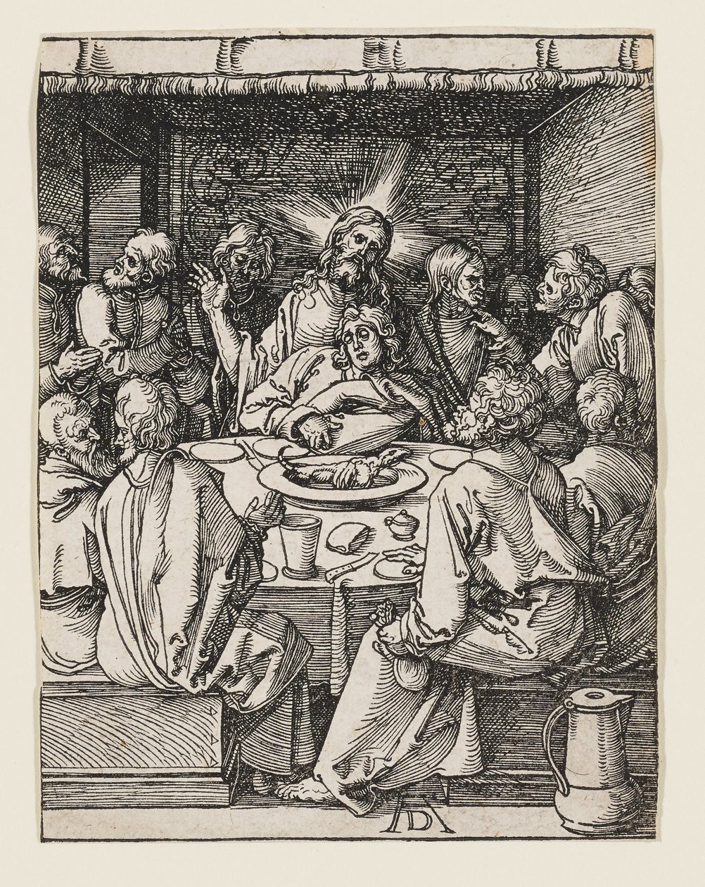 Ostatnia Wieczerza autorstwa Albrecht Dürer