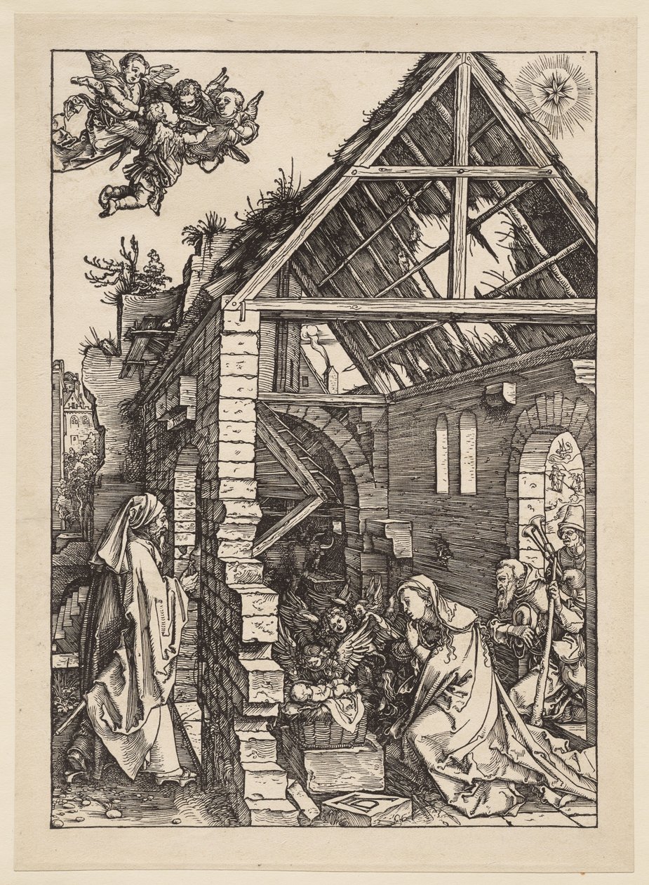 Życie Marii Panny: Narodzenie Chrystusa autorstwa Albrecht Dürer