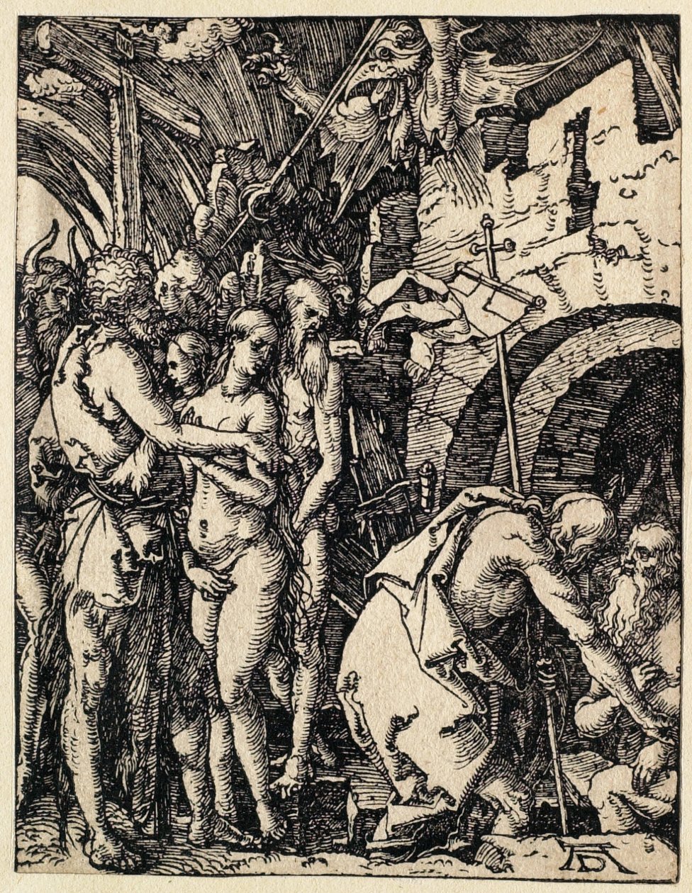 Mała Pasja: Chrystus w otchłani autorstwa Albrecht Dürer