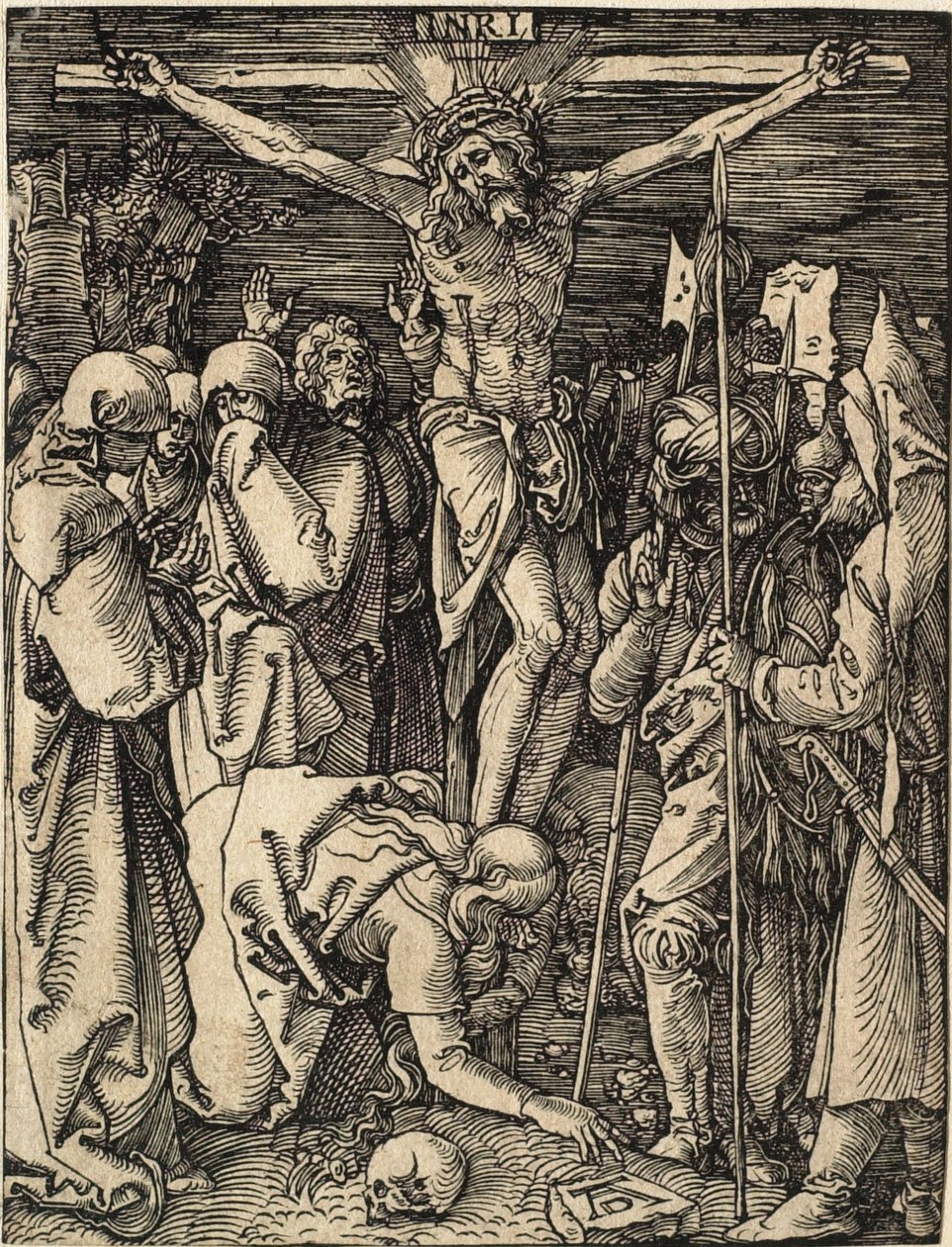 Mała Pasja: Ukrzyżowanie autorstwa Albrecht Dürer