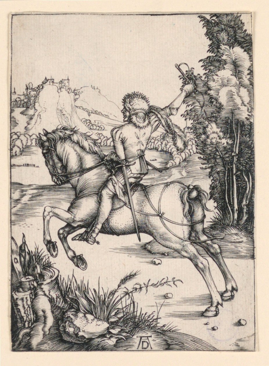 Mały jeździec autorstwa Albrecht Dürer