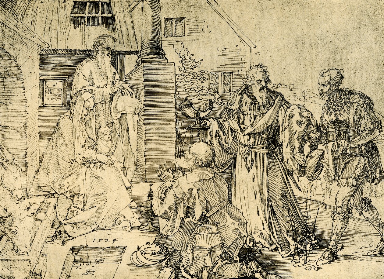 Magowie autorstwa Albrecht Dürer